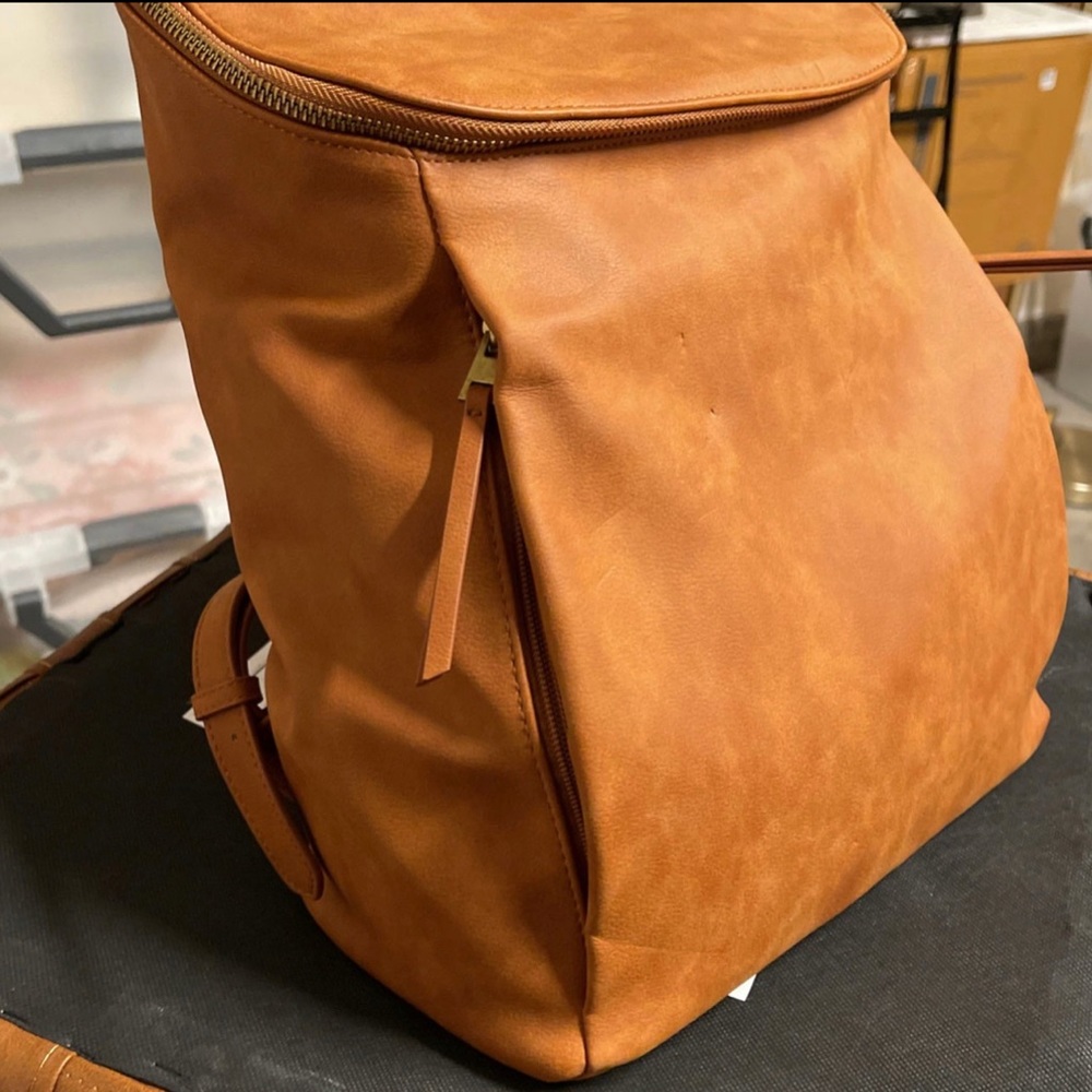 Target leather backpack - Picture 4 of 6